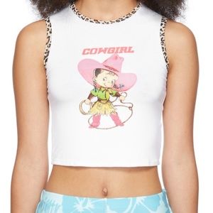 Omighty Cowgirl tank! Super flattering tank! Barely worn ❤️